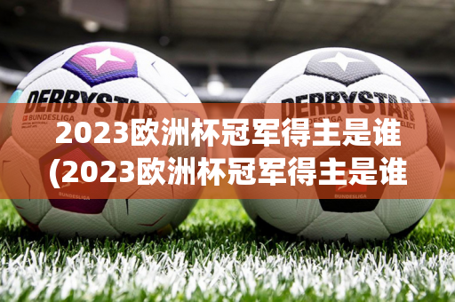 2023欧洲杯冠军得主是谁(2023欧洲杯冠军得主是谁啊)