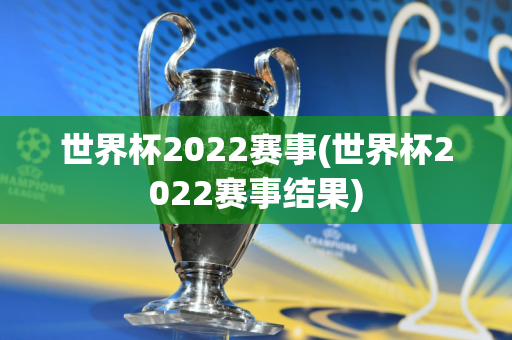 世界杯2022赛事(世界杯2022赛事结果)