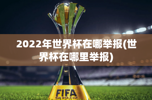 2022年世界杯在哪举报(世界杯在哪里举报)