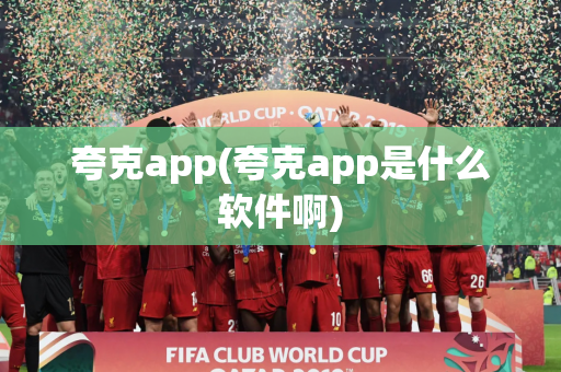 夸克app(夸克app是什么软件啊)